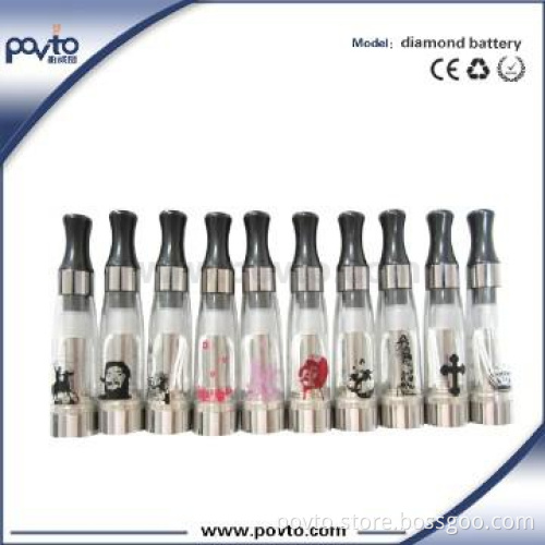 e-cig diamond battery with light